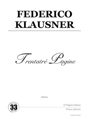 cover image of Federico Klausner